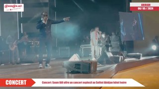 Concert: Soum Bill offre un concert explosif au Sofitel Abidjan hôtel Ivoire ( retour en image )