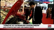 Çinli otomotiv devi Chery'den Türkiye'ye fabrika mesajı