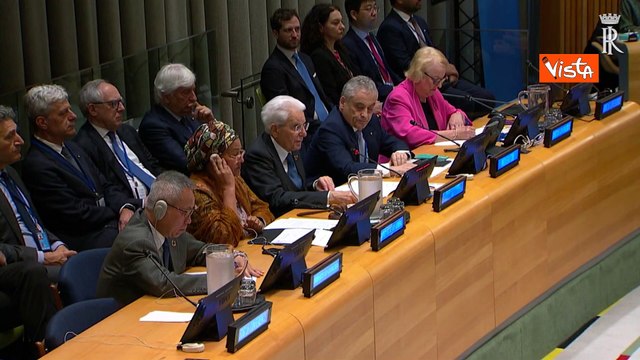Mattarella: La libert? di stampa ? un valore che preserva la democrazia