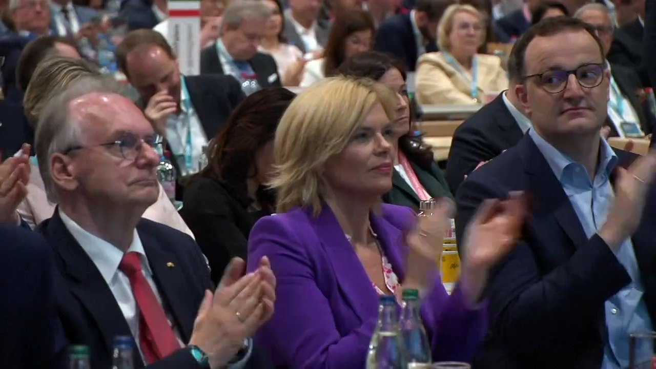 Merz mit knapp 90 Prozent als CDU-Chef bestätigt