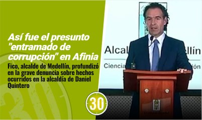 Fico explica cómo fue el  'entramado de corrupción' al interior de Afinia