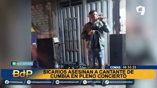 Concierto en Comas se tiñe de sangre: asesinan a cantante de cumbia en plena presentación