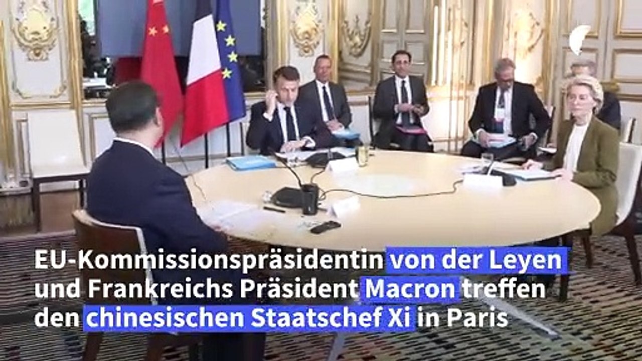 Von der Leyen: China muss bei Atom-Drohungen 'Einfluss auf Russland nutzen'
