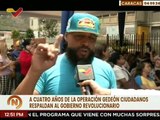 Caracas | Ciudadanos respaldan la Revolución Bolivariana y rechazan actos desestabilizadores