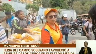 Mérida | Feria del Campo Soberano distribuyó 200 tn. de verduras y hortalizas en el mcpio. Libertador