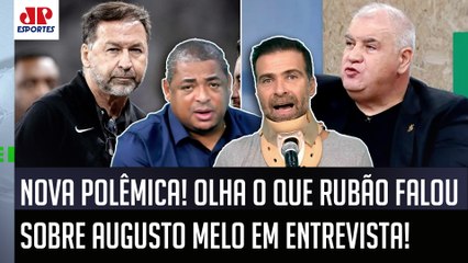"É UMA ACUSAÇÃO FORTE contra o Augusto Melo, gente! O Rubão FALOU que..." POLÊMICA no Corinthians!