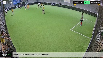But de Manuel Francisco - LES ACCROS