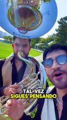 El Recodo toca canción de Dragon Ball en las calles de Japón