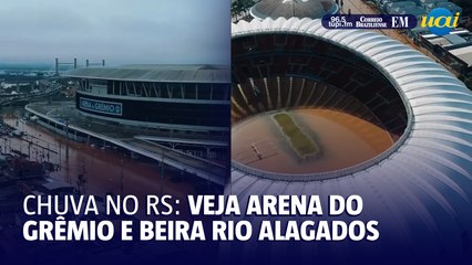 Video herunterladen: Chuvas no Rio Grande do Sul: antes e depois do Beira-Rio e da Arena do Grêmio