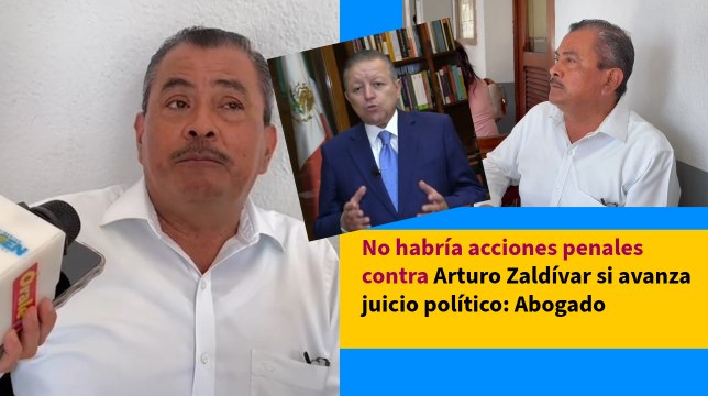 No habría acciones penales contra Arturo Zaldívar si avanza juicio político: Abogado