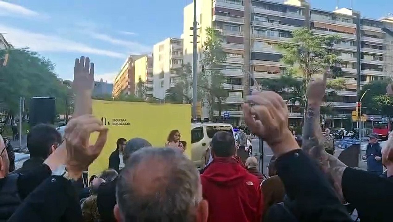 Funcionarios de prisiones revientan los actos de campaña de ERC