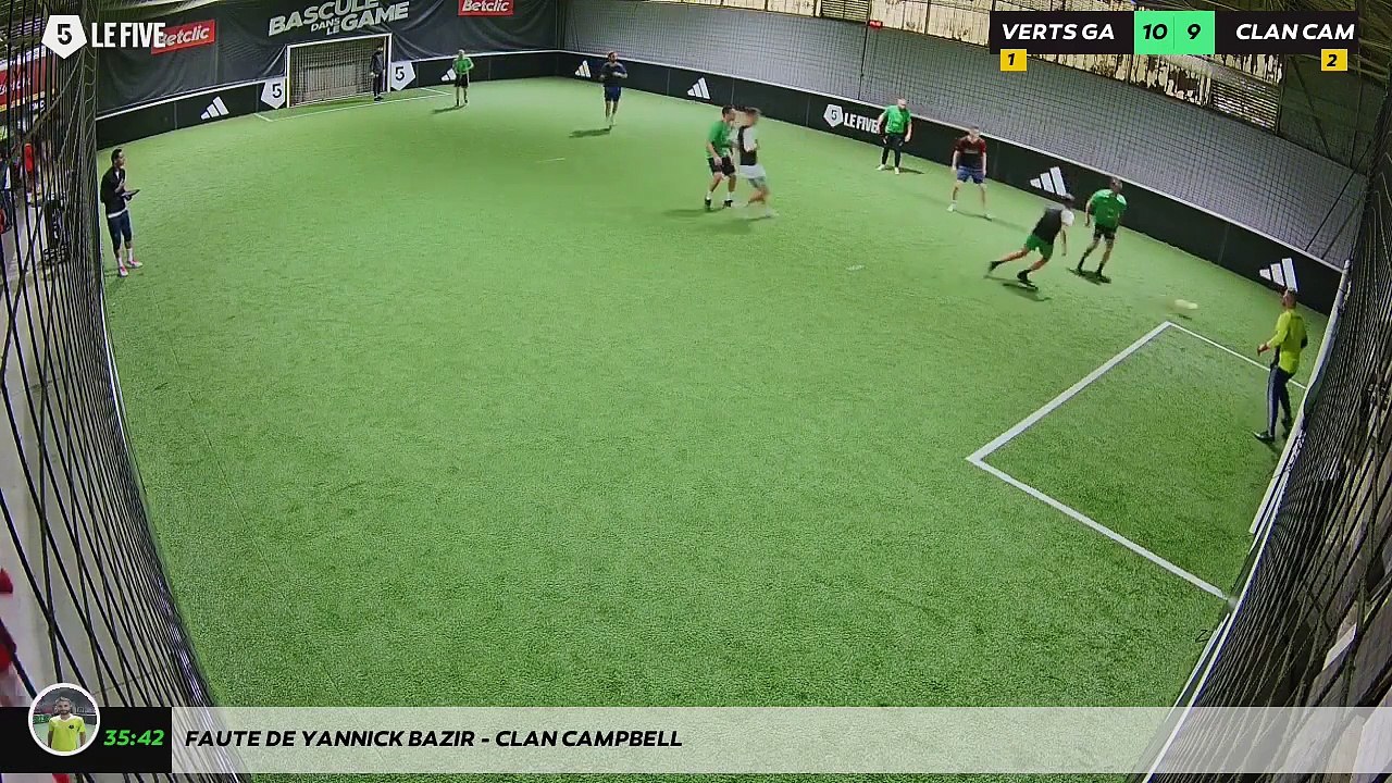 Faute de Yannick Bazir - CLAN CAMPBELL