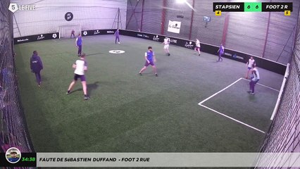 Faute de Sébastien  Duffand  - FOOT 2 RUE