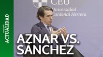 Aznar llama a Pedro Sánchez 
