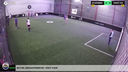 But de jordan poidevin - FOOT 2 RUE