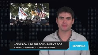 Trump VP Pick Noem Suggests Biden's Dog Commander Should Be Put Down as Cricket's Controversial Killing Draws Fire