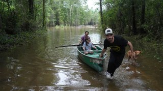 Rescates en las inundaciones de Texas