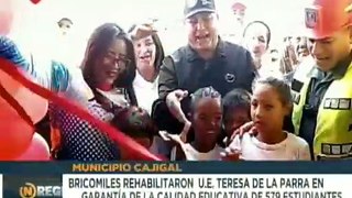 Sucre | Bricomiles rehabilitan espacios integrales de la U.E. Teresa de la Parra en el mcpio. Cajigal
