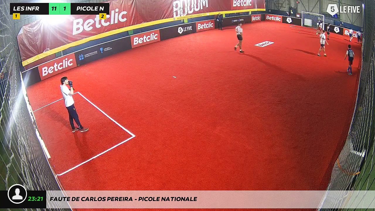 Faute de Carlos PEREIRA - PICOLE NATIONALE