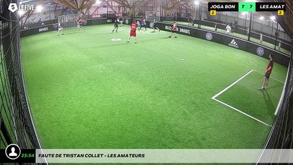 Faute de Tristan COLLET - LES AMATEURS