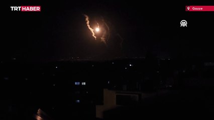 İsrail ordusu Refah'ın doğusuna aydınlatma fişekleri attı