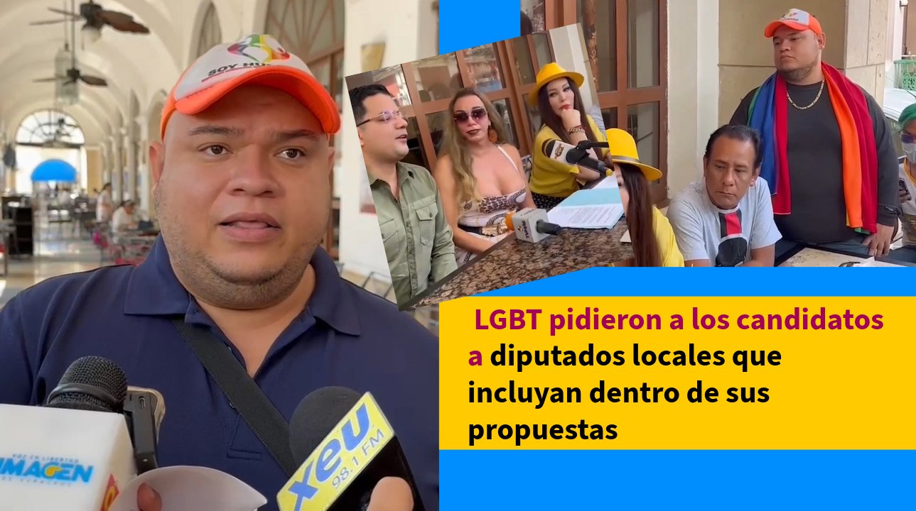 Integrantes de la comunidad LGBT pidieron a los...
