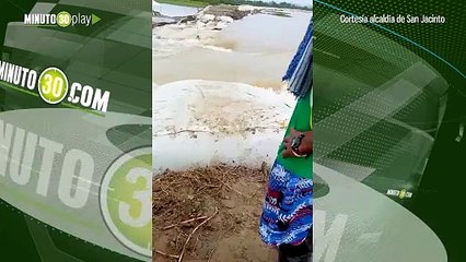 Miles de familias damnificadas el chorro Care Gato en el sur de Bolívar otra vez se rompió