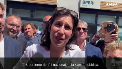 Schlein: "Il 7,5% del Pil nazionale sia destinato alla Sanita' pubblica"