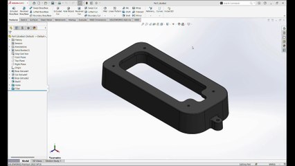 Solidworks tutorial Steam Engine - Part 1 - BoxBed