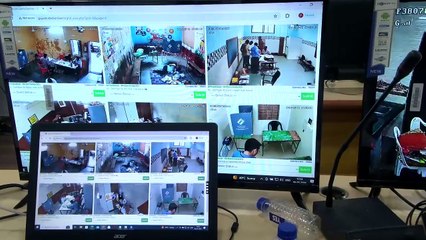 AHMEDABAD LOK SABHA 2024 ELECTION WEB CASTING FROM LIVE MONITORING ROOM READINESS