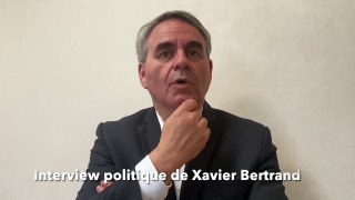 Xavier Bertrand par des Européennes du 9 juin, de Macron et du RN