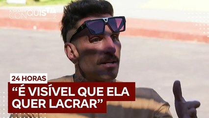 Guipa desabafa sobre Aline Bina: ‘Já estou com ela por aqui’ | A Grande Conquista