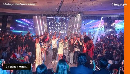 PHOTOS M. Pokora, Amandine Petit et Inès Vandamme réunis pour une grande soirée "Peace and Love" à Casablanca