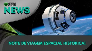 Ao vivo | Noite de viagem espacial histórica! | 06/05/2024 | #OlharDigital
