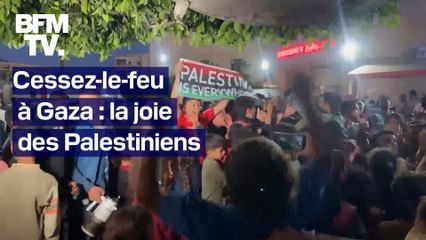 Cessez-le-feu à Gaza: la joie des Palestiniens après l'annonce de l'accord du Hamas