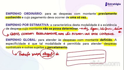 A49 Estagios da Despesa Pública e Receita Pública- Parte 6 AFO