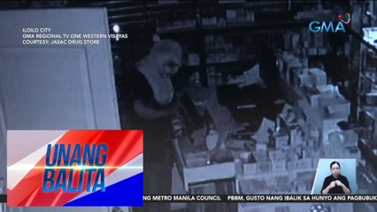 Botika, nilooban; mahigit P50,000 kita, natangay | UB