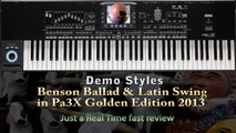 Korg Pa4X-Pa3X Styles Benson-Ballad & Latin-Swing