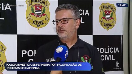 Enfermeira é investigada por falsificação de receitas e furto de medicamentos