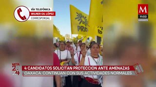 En Oaxaca, 4 candidatos a presidencia municipal por el PRD han solicitado protección