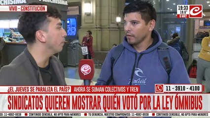 Se viene el paro de la CGT: opina la gente desde Constitución