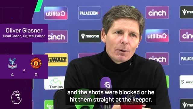 Glasner reveals advice he gave to Olise before scoring brace against United