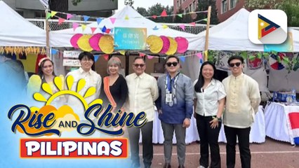 Ilang Pilipinong mag-aaral, ibinahagi ang kulturang Pinoy sa World Culture Carnival sa Beijing, China