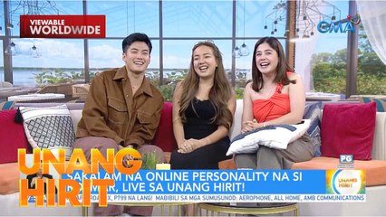 Sakalam na online personality na si Rosmar, LIVE Sa Unang Hirit!
