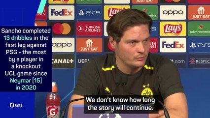 Terzic quizzed on Sancho's future at Dortmund