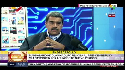 Presidente Nicolás Maduro rechaza el genocidio israelí contra Palestina