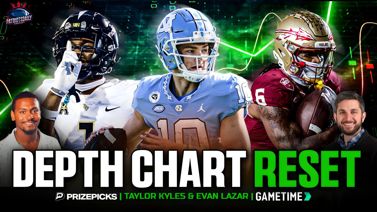 LIVE Patriots Daily Resetting the Pats' Offensive Depth Chart w/ Evan