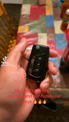 Toyota Camry Car Keys