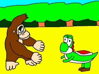 Yoshi vs Donkey Kong | Animação