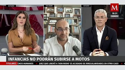 ¡Es oficial! Menores de 12 años ya NO podrán viajar en motocicletas